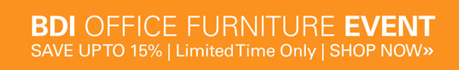 BDI Office Furniture Event - Save 15% for a limited time on all BDI Office Furniture